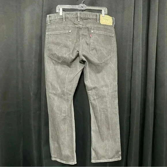 Men’s Levi’s Dark Gray Bootcut Jeans - Picture 3 of 6